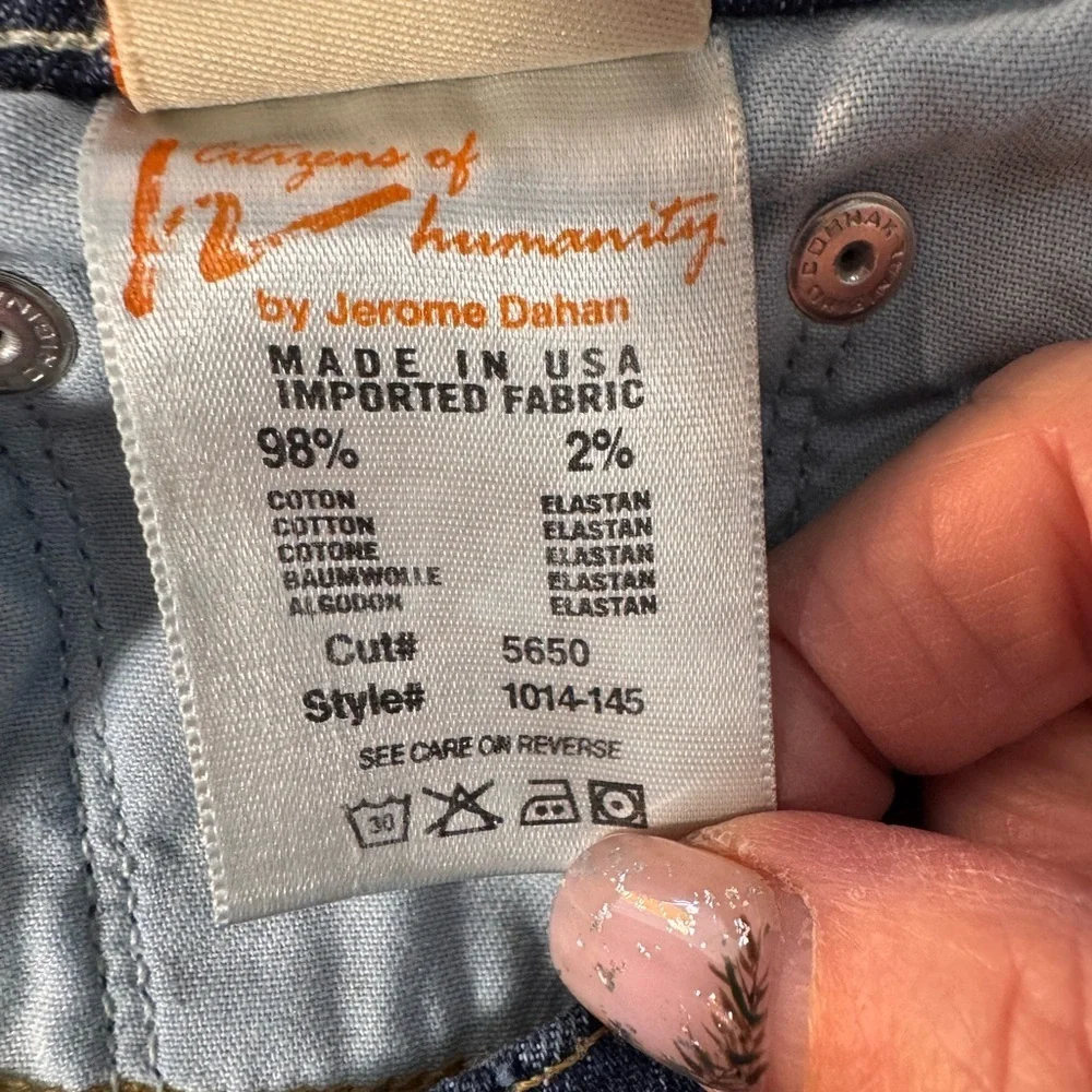 Citizens of Humanity Amber Stretch, High Rise Bootcut Women’s Jeans size 29